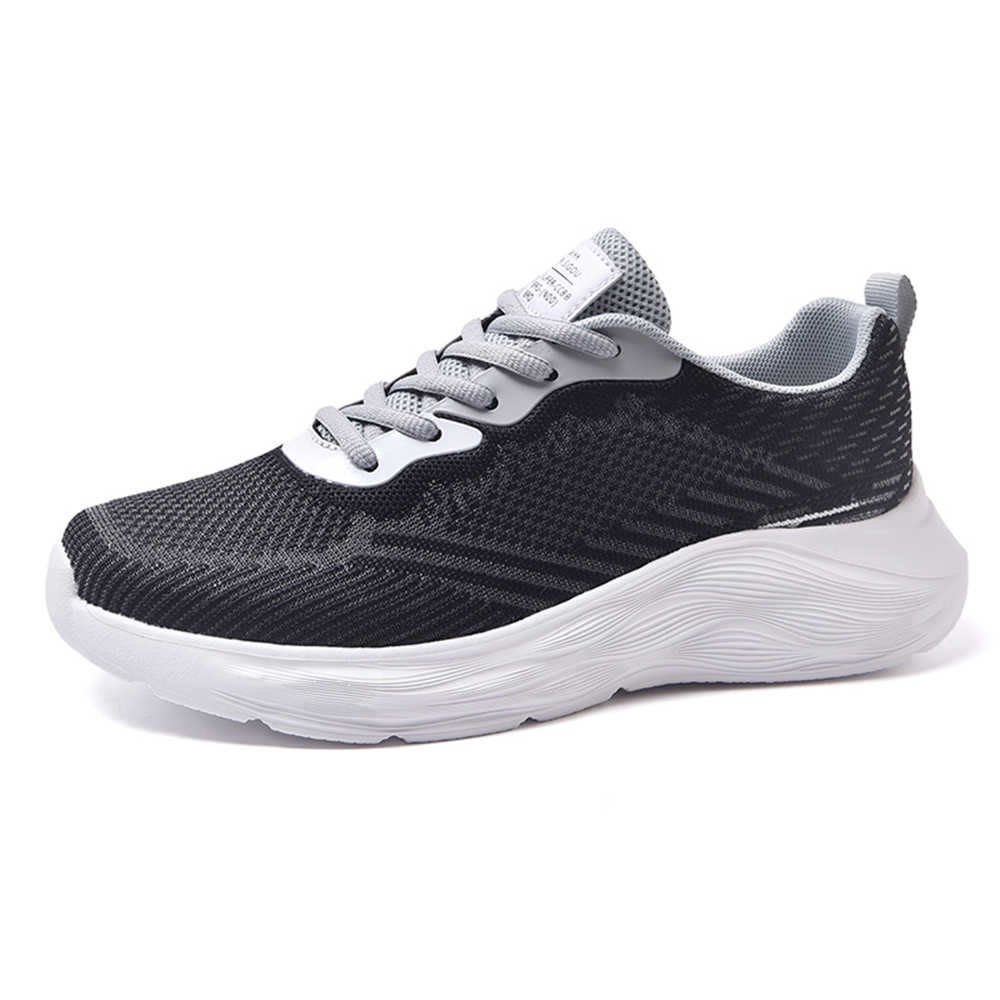 Fashion Net Knitting White Women Sport Shoes Casual Black Women Sneakers Black Women's Tennis Unique Maker Cheaper Top Comfort Sho