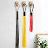 47cm Colorful Shoe Puller Plastic Home Long Handle Shoe Puller Extra Long Plastic Lazy Shoe Lifting Device Drawer Wearing Shoe
