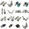 4 Pcs BNC Adapter Connector Coax Solderless RCA Q9 HD Video Plug for CCTV Camera Monitoring Radio Antenna and Video Application
