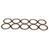 Motorcycle Exhaust Gasket 31.5*40*4 Fits: RVF400/Hornet 250/CB250 Nighthawk/FTR223/CB223S Ninja650R/250R BN125 Eliminator 2001-2009 Reference Genuine