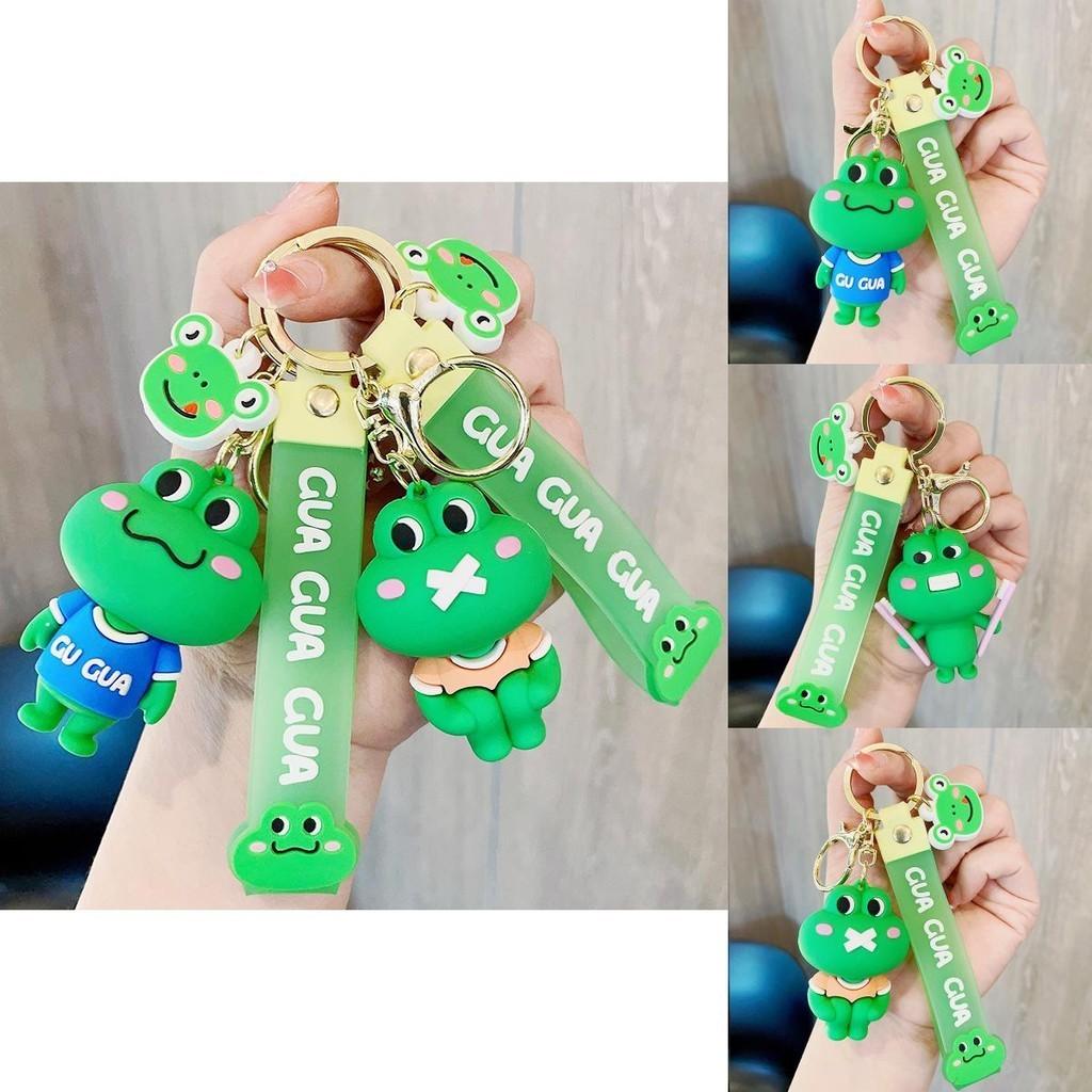 Adorable Frog Keychain Cute Cartoon Design Perfect Gift For Couples And Friends