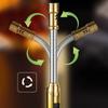 Hose 2pcs Kitchen Gas Lighter Bendable Candle Gas Stove Cigar Lighter Windproof Butane Welding Gun Outdoor BBQ Ignition Tool