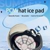 Adjustable Cooling Head Pad Dustproof NonAbsorbent Easy Storage Ice Retaining Caps Insert Suitable for Laborers Cyclists