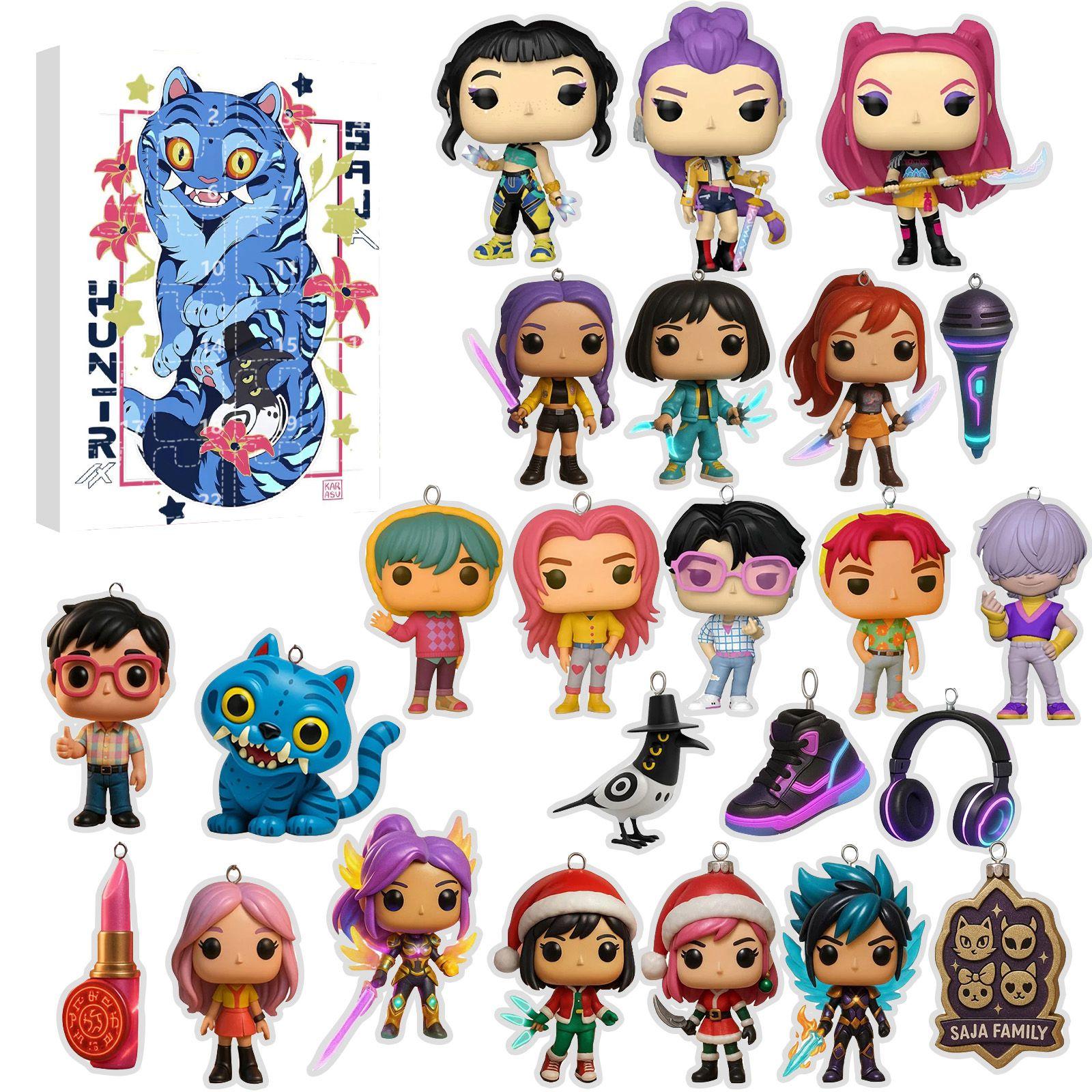 

2D Адвент-календар Містить 24 адвент-календарі, календар зворотного відліку та сюрпризні колекційні предмети One Size