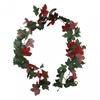 Artificial Maple Leaves Fall Leaf Garland Hanging Vines Autumn Wreaths