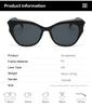 Fashion Cat Eye Sunglasses Women Vintage Sun Glasses Female Cateye Frame Mirror Retro Luxury Traveling Gradient