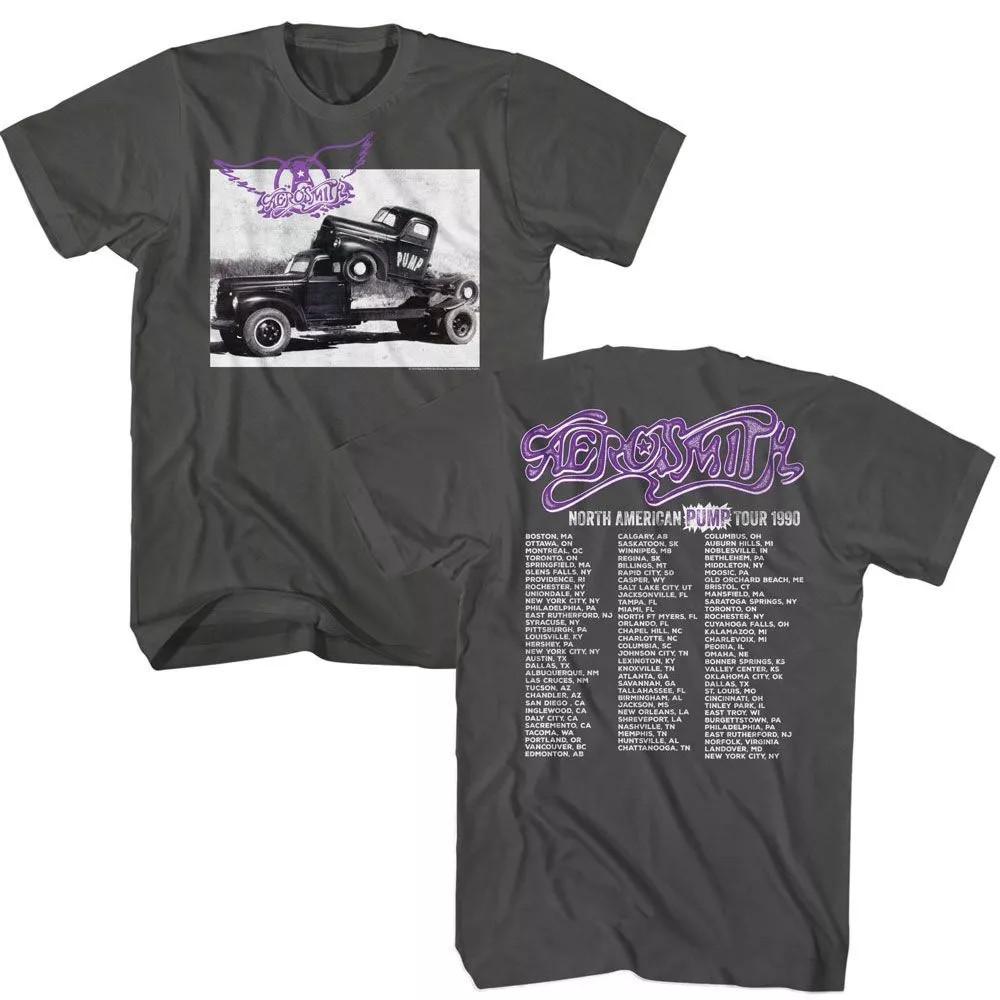 Aerosmith Pump Tour Smoke Music COTTON  S-5XL CG1068 Unisex T-Shirt S