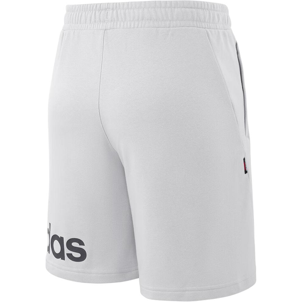 Adidas Logo Letter Pocket Comfortable Casual Shorts Men Shorts Light-Gray JC7907