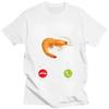 Shrimp Calling Mens Short Sleeve Funny Shrimp Meme Street Fashion TShirt Top Suitable for Husband  Boyfriend Slim TShirt