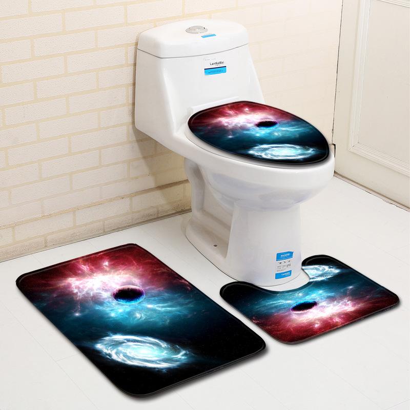 Star Series Floor Mat Three-Piece Bathroom 3-Piece Carpet Doormat