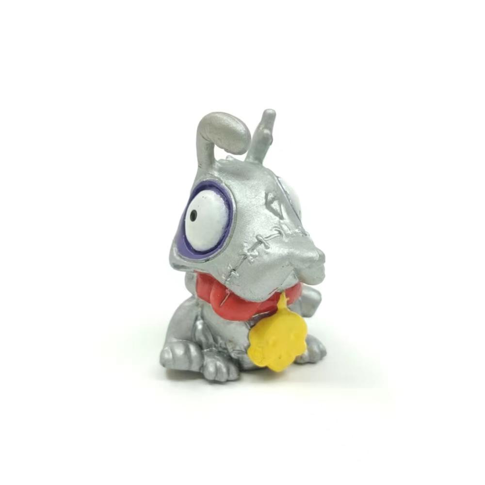 Zomlings Originaux ULTRA RARES OR Argenté Styles Superzings Figurines d'Action PVC Collection Limitée Jouet Espagnol Cadeau d'Anniversaire pour Garçons