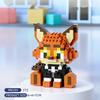 Replica Disney Zootopia 2 Building Blocks Set Judy Nick Gary Snake Blocks Cartoon Mini Particle DIY Puzzle Kit Birthday Gift