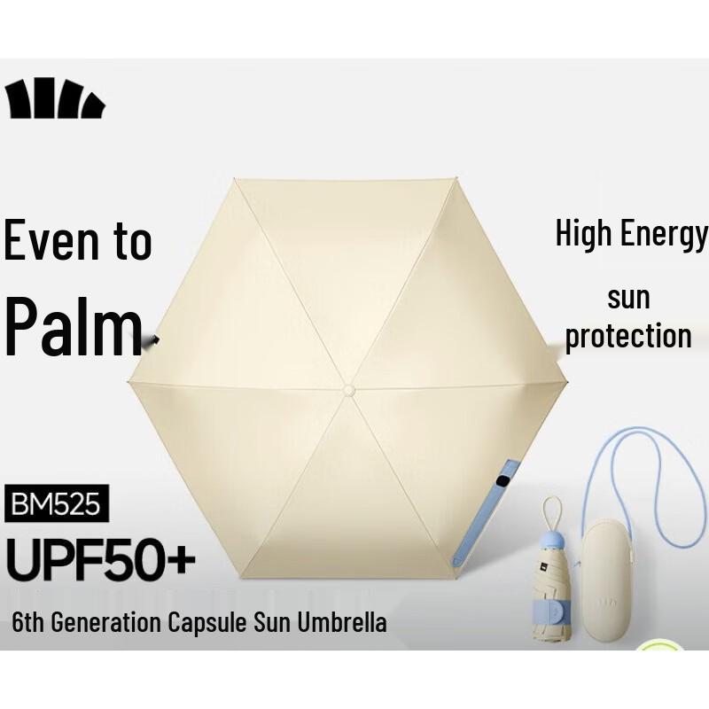 

Beneunder Capsule 5-Fold UV Sun & Rain Umbrella