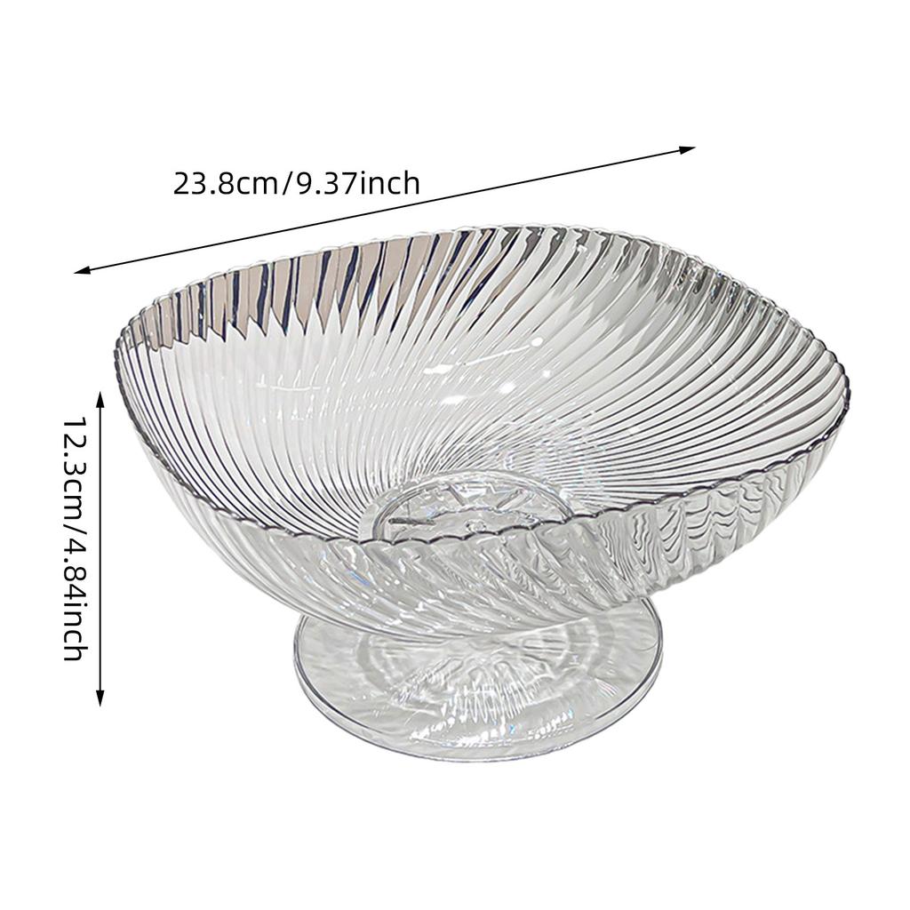 Fruit Basket Drainage Bowl Large Fruit Plate Vegetable Strainer Plate for Kitchen Counter Restaurant Veggies Fruits Parties