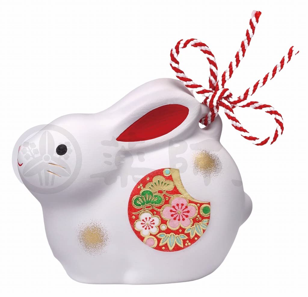 

Nishikiya Suzu Rabbit x width Shōfuku (earth bell, medium) [height 6.5cm 8cm]