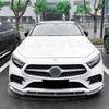 Front Bumper Spoiler Lip Lower Splitter Protector For Mercedes Benz CLS Class C257 CLS53 CLS300 CLS350 CLS400 CLS450 2018-2025