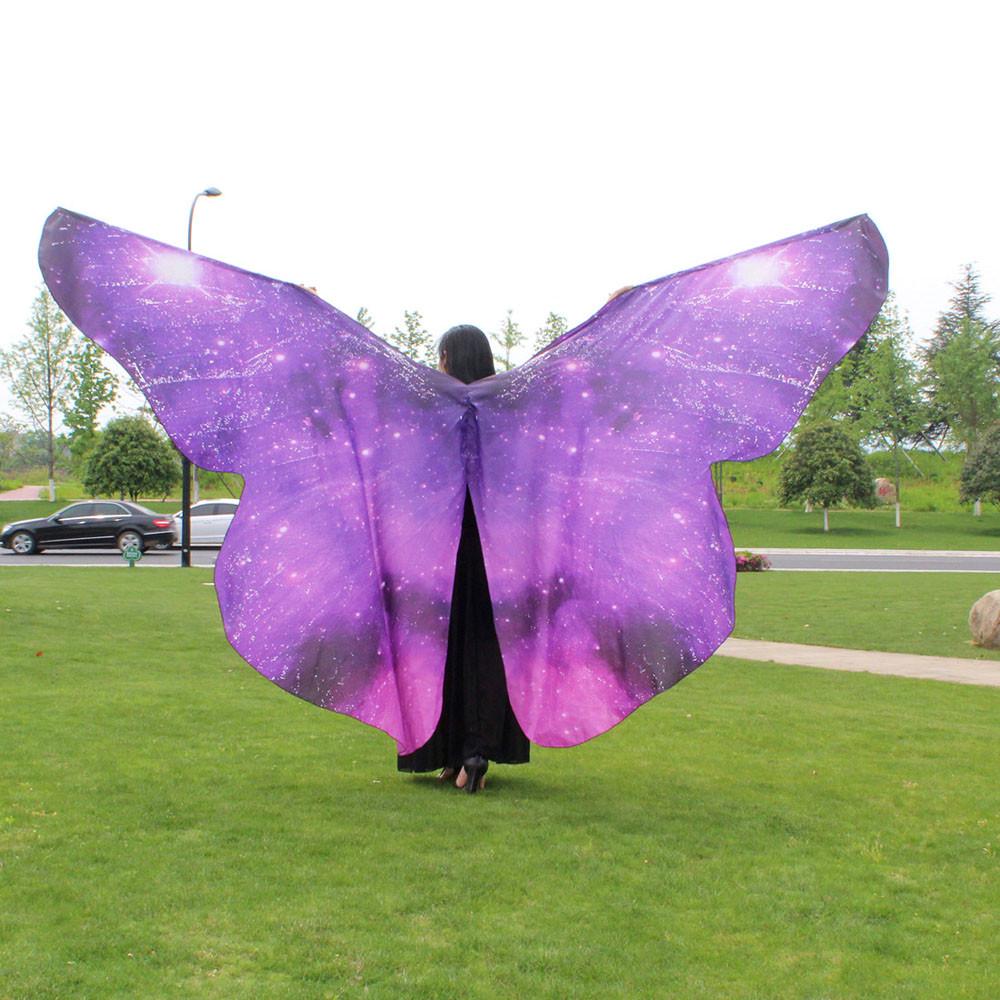Egypt Belly  Dancing Costume Butterfly  Dance Accessories No Sticks