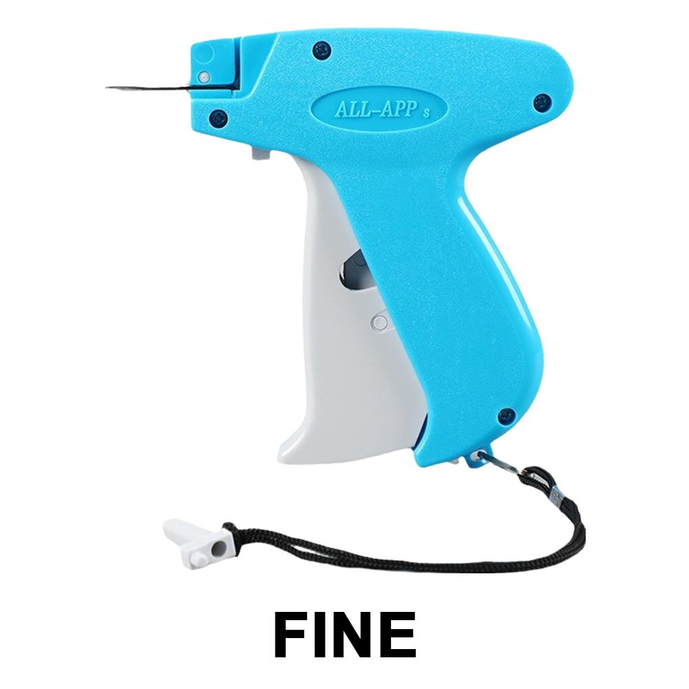 Price Label Gun with 6 Needles Mini Stitch Gun Stitch Hemming Gun Tagging Stitch Tool Sewing Machine for Clothes Socks Hats