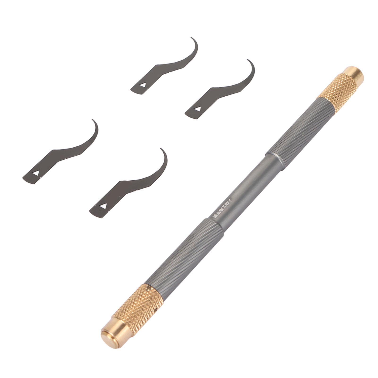 Degumming Knife Set 4 In 1 Motherboard IC Chip Repair Degumming Spade Scraper Repair Tool for   Mobile Phone