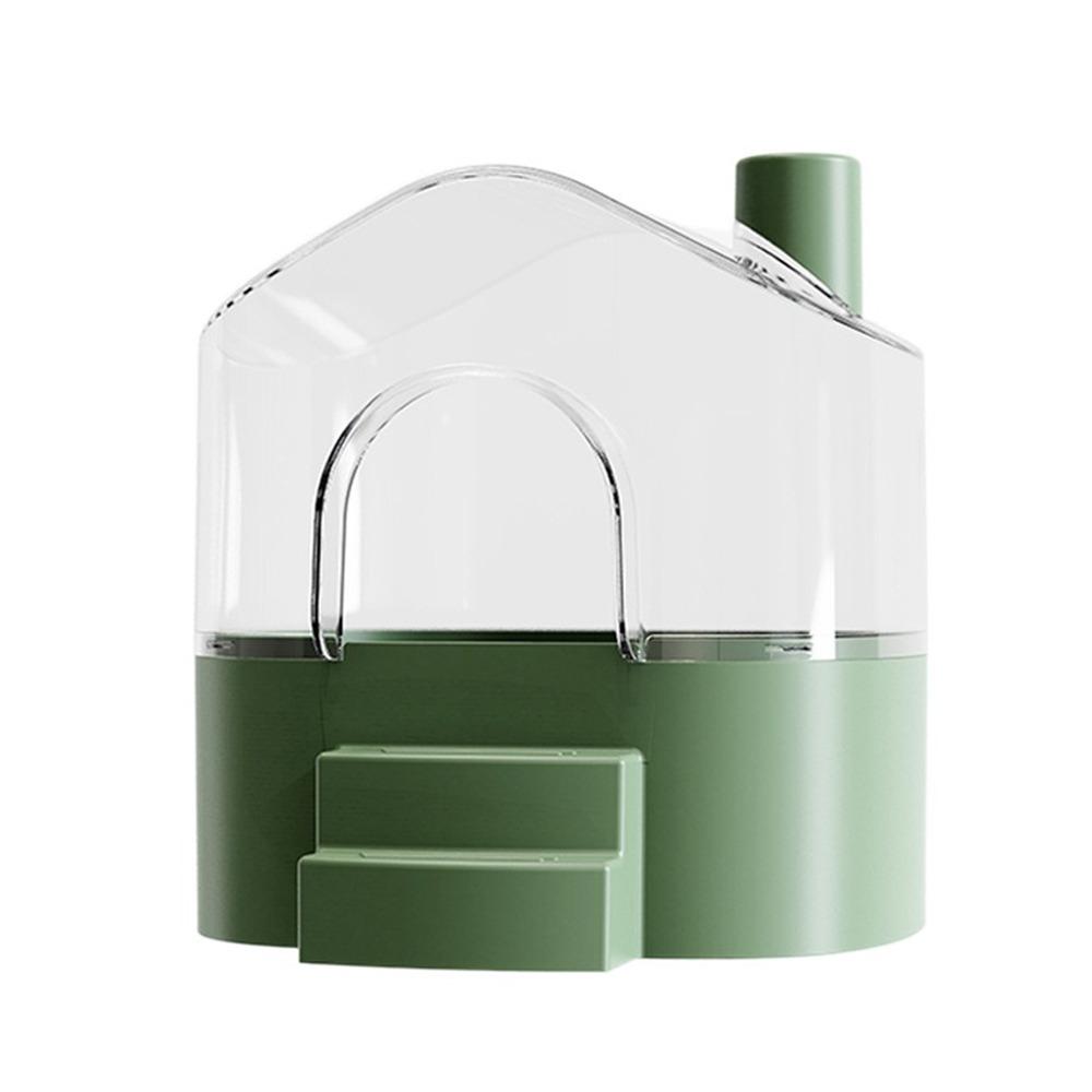 

Detachable Hamster Bathtub Anti-leak Hamster Toilet Practical Pet Bird Bath Box Pet Supplies зелёный