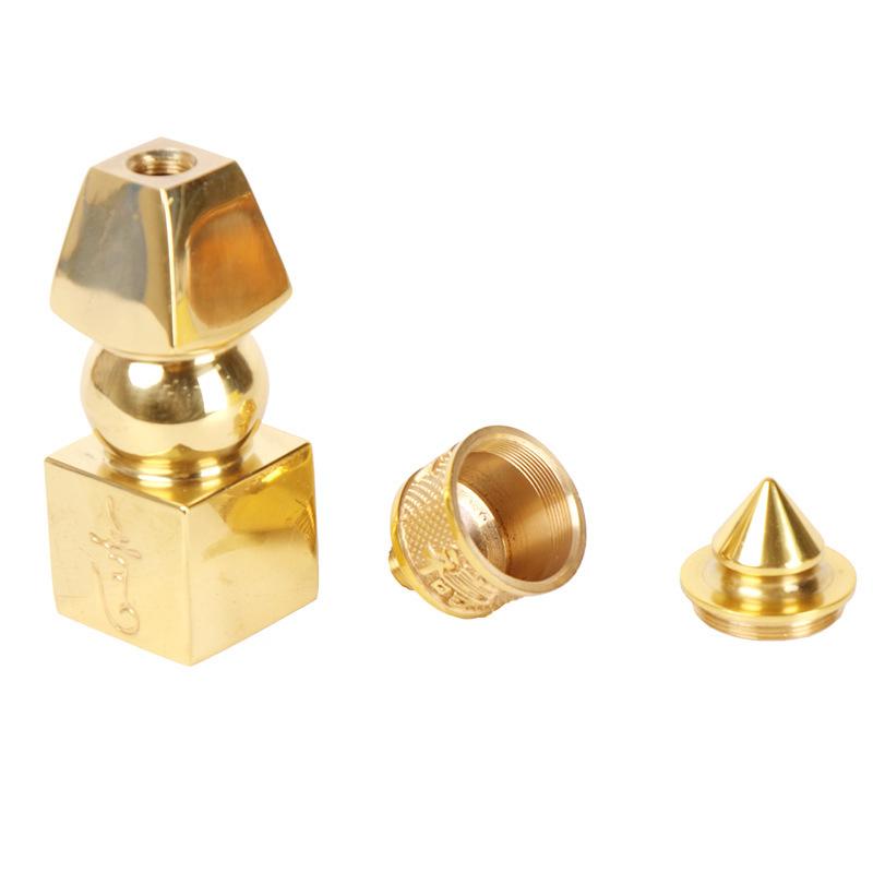 Buddhist Feng Shui Brass Five Element Pagoda-Amulet Pagoda Heaven And Earth
