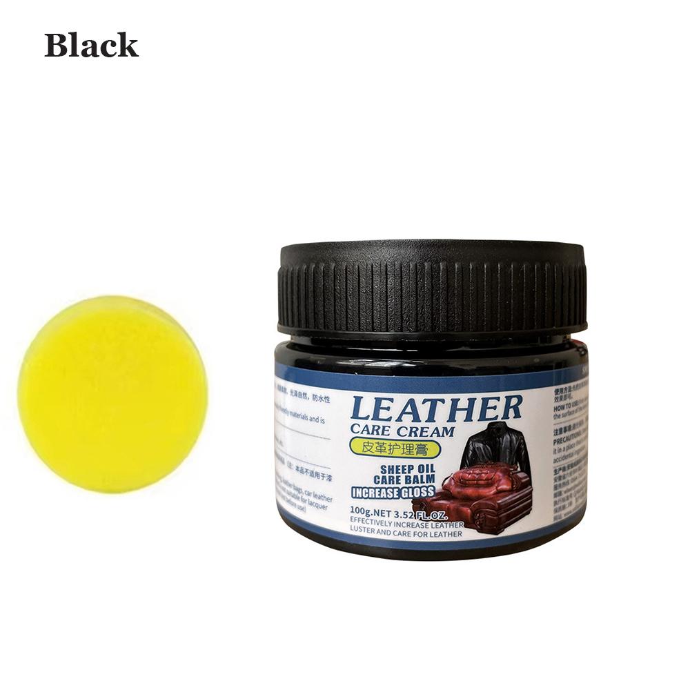 100 Ml Leather Conditioner Jacket Leather Restorer Cream Car Seats Bags Deep Nourishing and Refurbish Coating Shoes  Purses