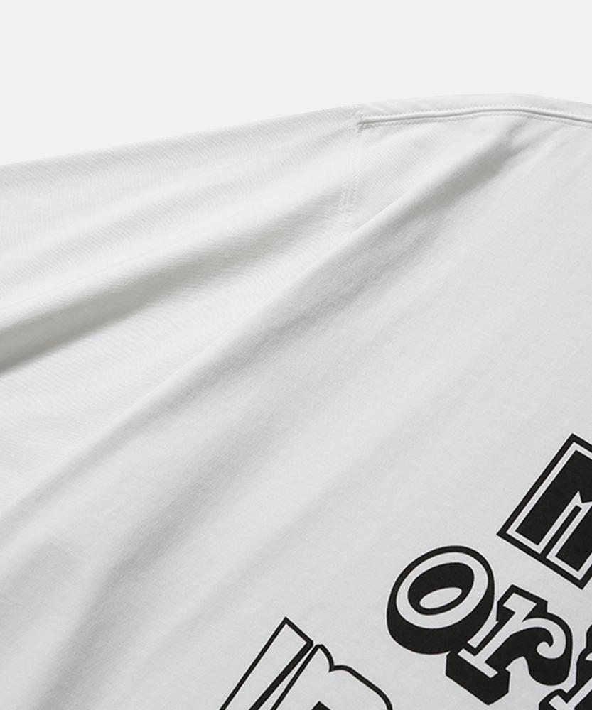 MOIF [Ss26] Acrostic Poem H/S Tee / Off White