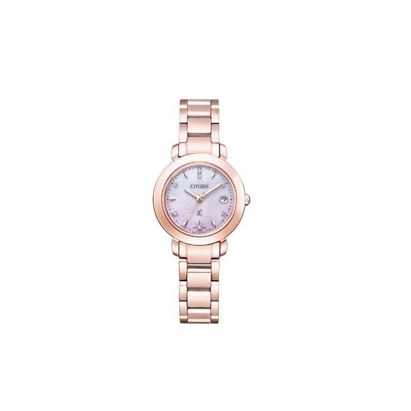 

CITIZEN xC series 50 meters waterproof, solar Quartz, Steel Strap, , 27mm women s watch, blue dial ES9444-50Y синій
