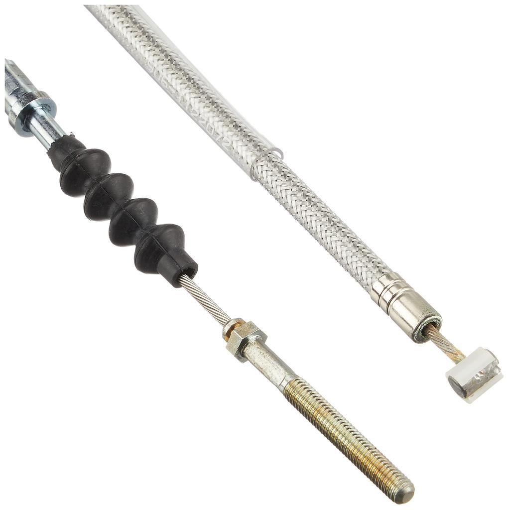 Kitaco 906-1122072 Brake Cable, Stainless Steel, Stainless Steel Mesh, 52.0 Inches (1,330 Mm), APE50/FI/100