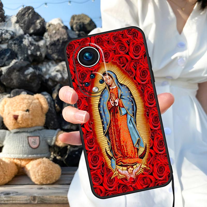 Virgen De Guadalupe Virgin Mary Case For Honor Magic 7 Pro 5 6 200 400 V5 50 70 90 Lite X9a X9b X9c X9d X8a X8b X8c Cover