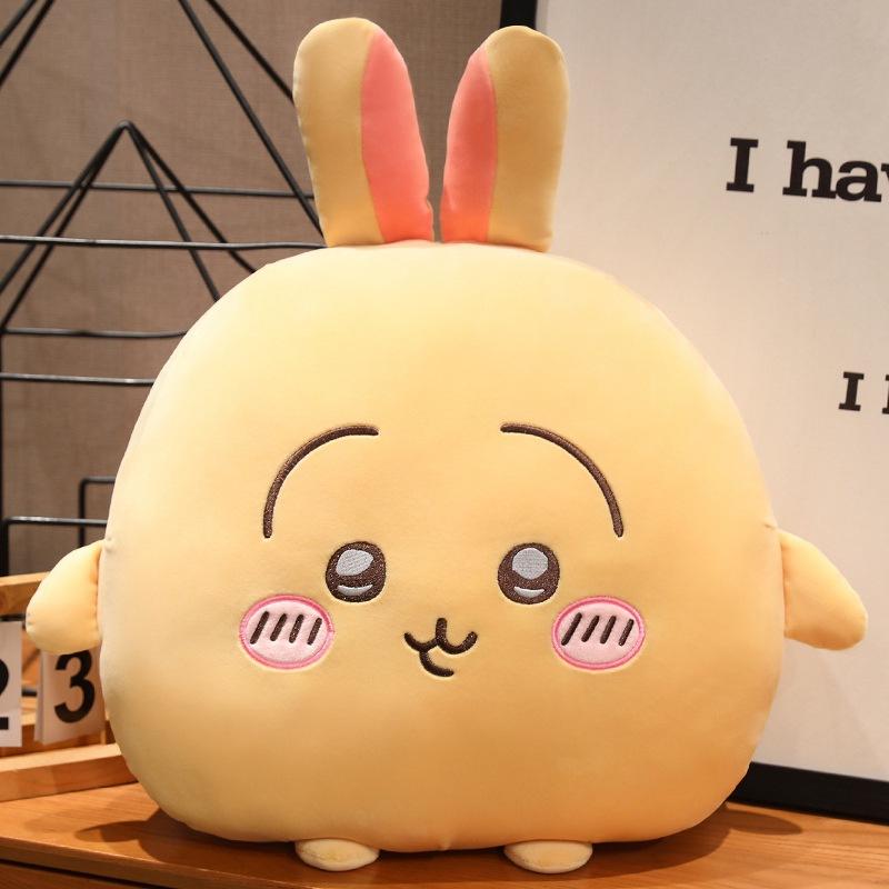 Cute Jiyikawa Throw Pillow Small Eight Usaki Plush Toy Throw Pillow Sofa Pillow Super Soft