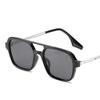 Ins New Luxury Cat Eye Gradient Women Sunglasses  Personality Color Matching Frame Design High Quality Men Uv400