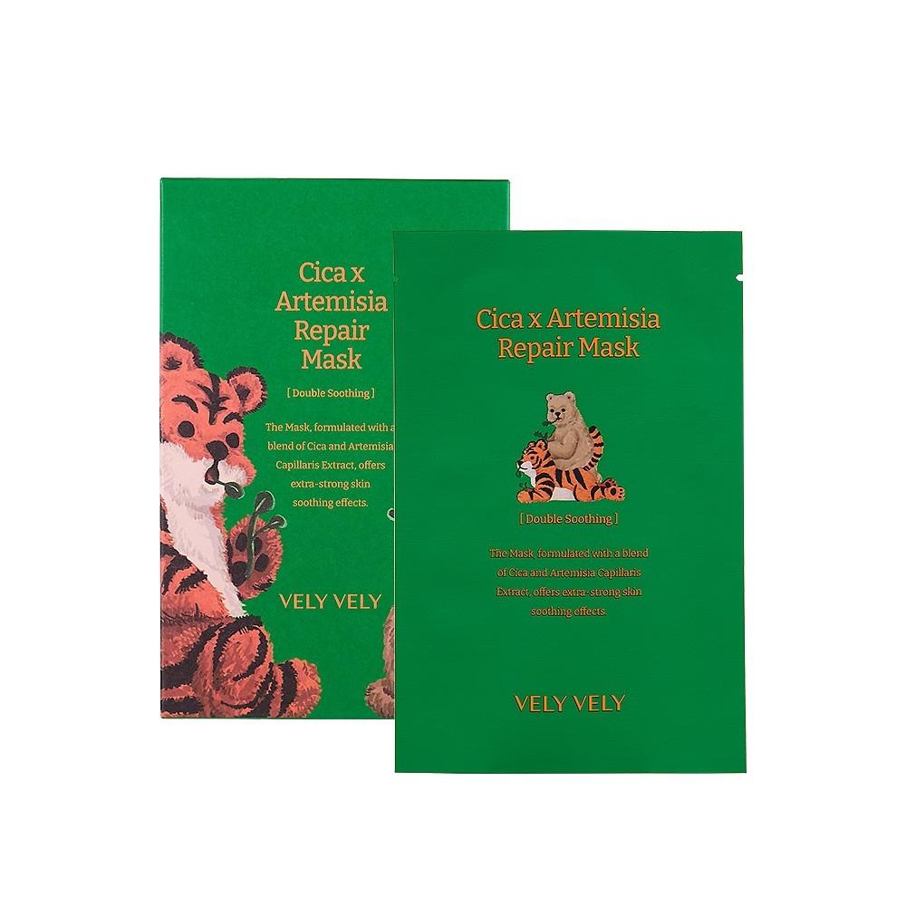 

Vely Vel Shika Injin Mugwort Repair Mask 10 Sheets