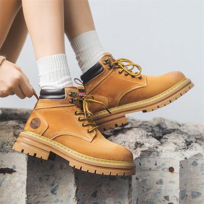 Martin Boots Herren Sommer neue High-Top Wüstenstiefel Britischer Stil kurze Stiefel Retro Mid-Cut Workboots 2118-H