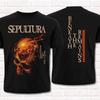 Sepultura T-Shirt Beneath The Remains 1989 Thrash Death Metal Groove Metal Summer Cotton Cotton Best Selling Round Neck Soft Tee