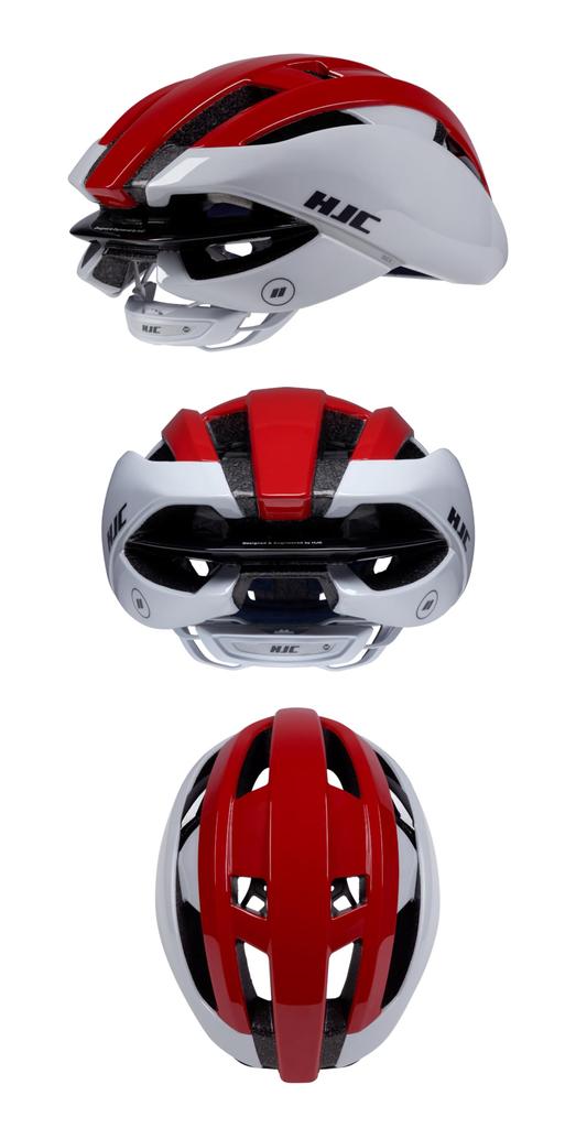 HJC IBEX3 Road Bike Helmet and Ultimate Performance and Fit with Reduced Air Stylish Design for Cycle Racing Size M Helmet, Top-of-the-Line [JCF