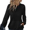 Women's Solid Color Long Sleeve Hooded Lace Cutout Pullover Sweatshirt Top