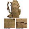 Molle 60L Camping Rucksack Tactical Military Large Waterproof Camo Hiking Outdoor Army Bags