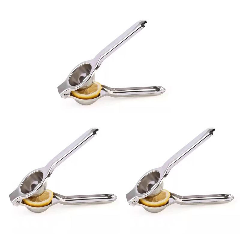 1/5pc Stainless Steel Manual Lemon Squeezer Juicing Machine Clip Household Multifunctional Juicer Fruit Juice Press For Kitchen