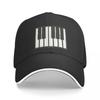 Piano Sticker Baseball Cap Sunhat Beach Bag Derby Hat Women Unisexs
