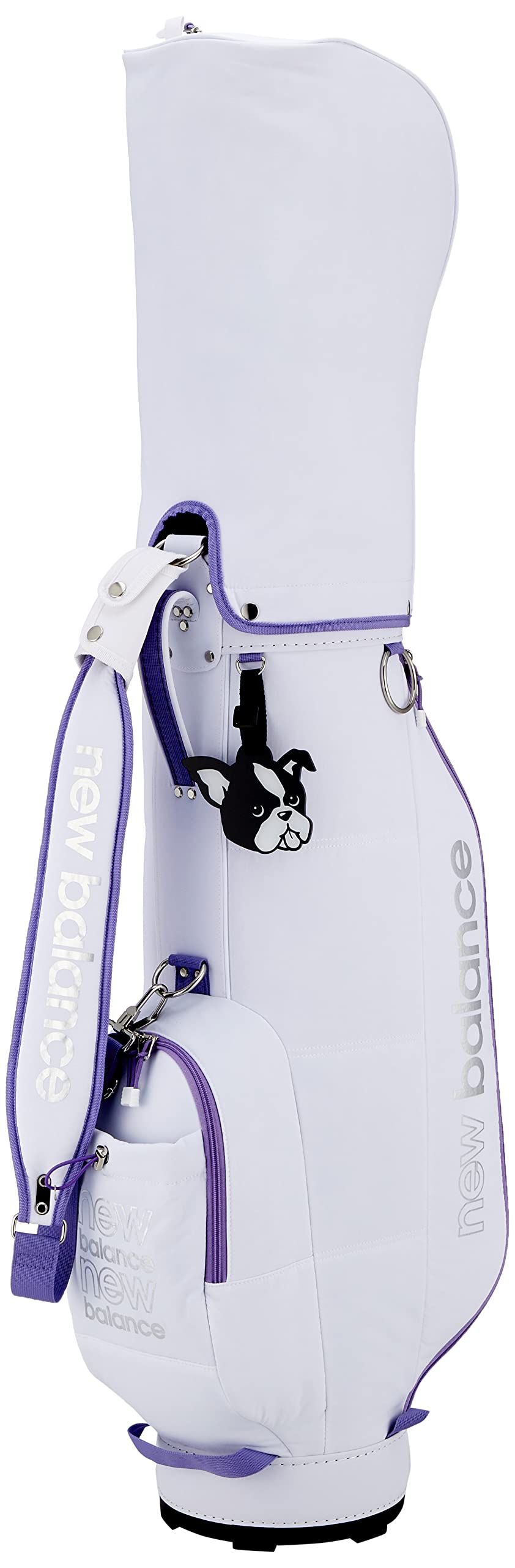 

Filled caddy bag 46 inch full length Golf CB [New Balance] (8.5 type, compatible, 2.5 kg, separator) / / 012-2280501 Women s 030_White