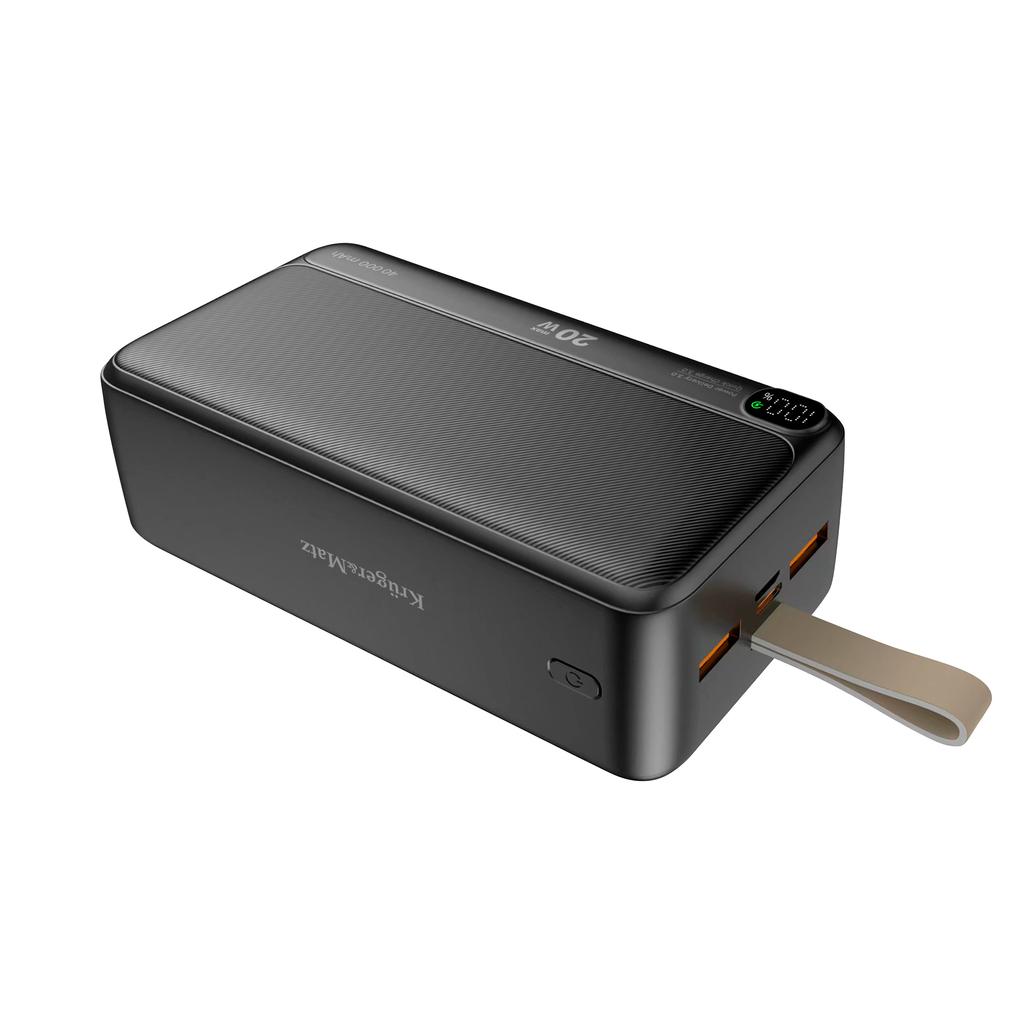 Powerbank 40000mAh 20W QC PD USB-C KrugerMatz