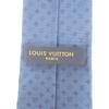 Louis Vuitton M75988 kravata námořnická modrá hedvábná pánská