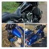 6.5" Speaker Boxes Pod Vented Lower Leg Fairings For Harley Touring Road King Electra Street Glide FLTR FLHX FLHT 1996-2025