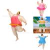 Unique Costume Options Inverted Clown For Adults Rabbit Yellow Sumo Blue Sumo Purple Sumo