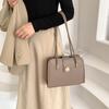 Veske Kvinne Nisje Designpakke Mote Enkel skulder Armhule Veske Tekstur Liten firkantet veske