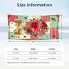 Christmas Theme Beach Towel Personalized Custom Name & Text Soft Quick Dry Beach Towel for Swimming Travel