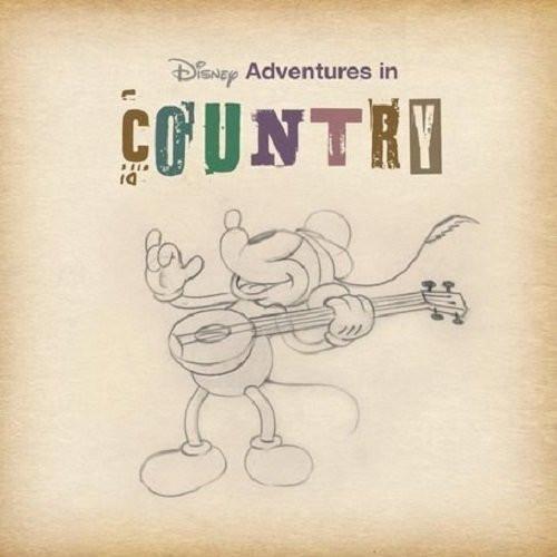 

CD РАЗНЫЕ ИСПОЛНИТЕЛИ - Disney Adventures In Country 1284120 Walt Disney Rec 2008 Европа Поп Б/У