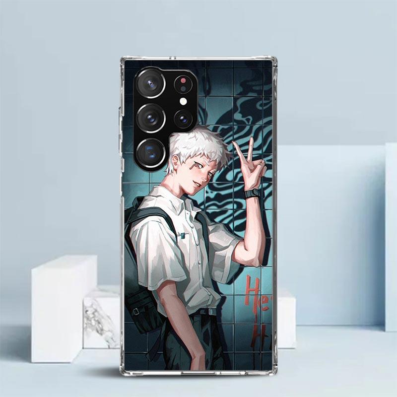 H-Hikaru Ga Shinda Natsu Soft Cover for Samsung Galaxy S25 Edge S26 S24 S23 Ultra Phone Case S22 S21 Plus S20 FE Print Pattern S