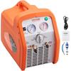 1 HP Refrigerant Recovery Machine - Dual Cylinder Portable AC Recovery Machine with High Pressure Protection 220-240V 50Hz Recovery Machine